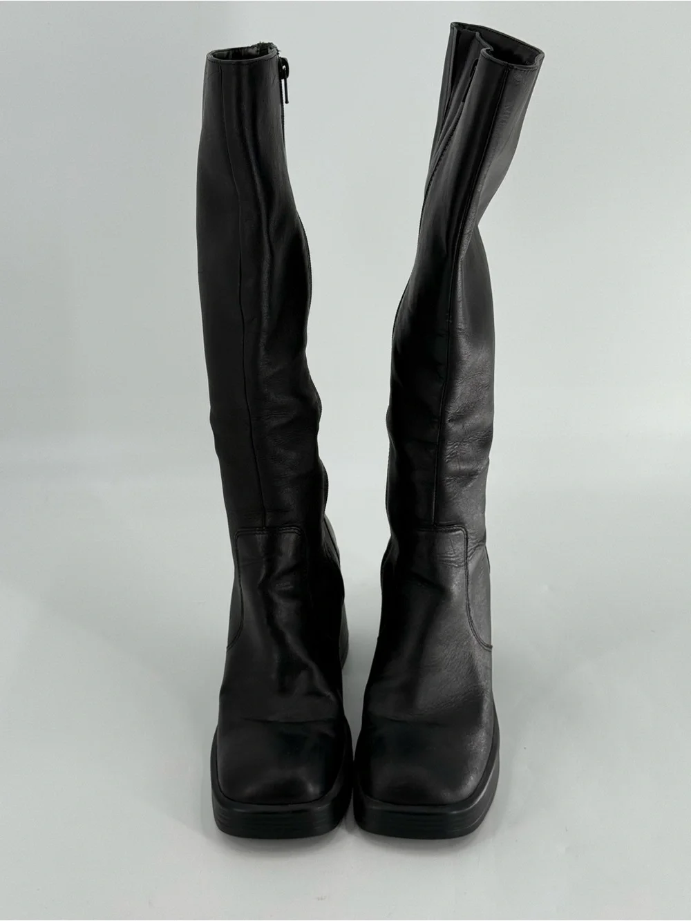 Steve Madden Fanatik Tall Platform Chunky Boots 10